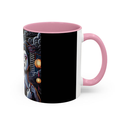 Geisha’s Black Ink Tears Colorful Mugs (11oz, 15oz)