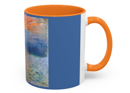 Sunrise by Claude Monet Colorful Mugs (11oz, 15oz)