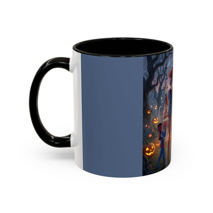 ♥️🎃 The Queen Of Hearts Halloween Masquerade Colorful Mug – Royal Halloween Fantasy