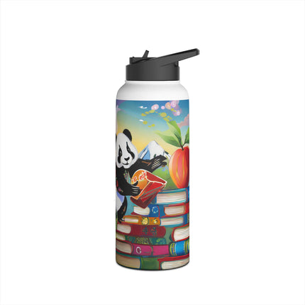 Cute Panda Stainless Steel Water Bottle