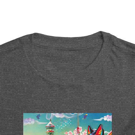 Kitsune Carnival Toddler Short Sleeve Tee