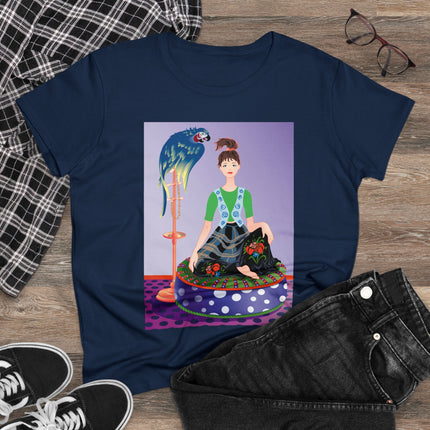 Colors of Serenity Women's Midweight Cotton Tee