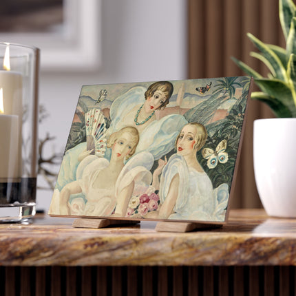 Les Femmes Fatales by Gerda Wegener Ceramic Tile