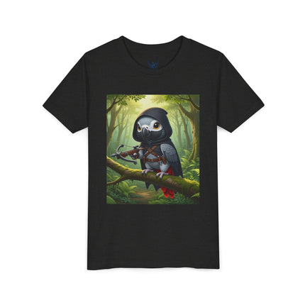 The African Grey Sentinel Youth Short Sleeve Tee