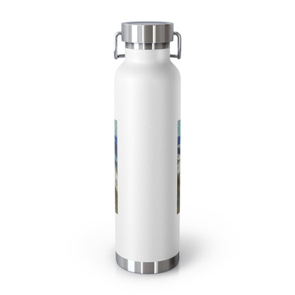 The Wave by Karl Hagemeister Copper Vacuum Insulated Bottle, 22oz