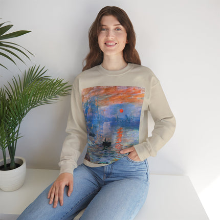 Sunrise by Claude Monet Heavy Blend™ Crewneck Sweatshirt