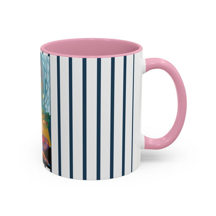Art Deco Christmas Elegance Colorful Mugs (11oz, 15oz)