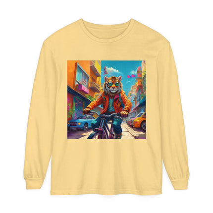 Urban Bike Ride Long Sleeve T-Shirt