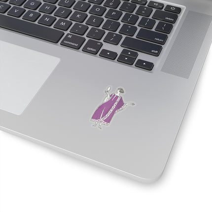 Jamais prêtes! (Never Ready!) by Charles Martin Kiss-Cut Stickers (4 Sizes)
