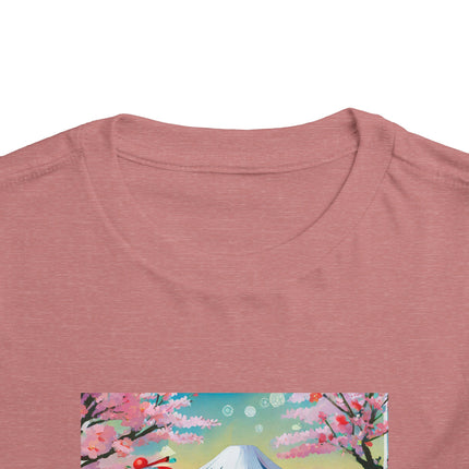 Rainy Day Ducks Toddler Short Sleeve Tee