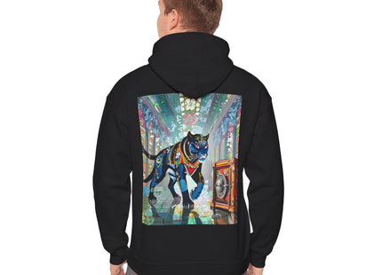 Cyber Panther’s Hunt – Heavy Blend™ Hooded Sweatshirt