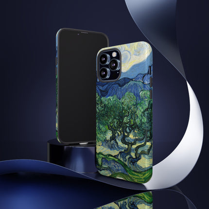 Olive Trees by Vincent Van Gogh Phone Cases