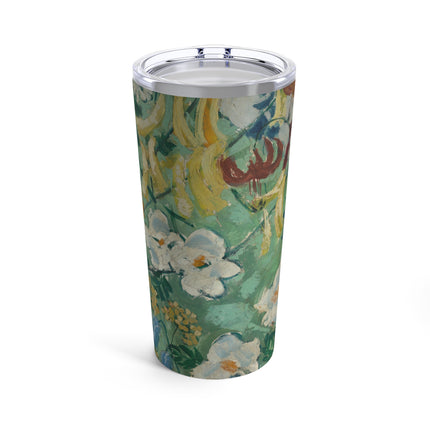 Flowers by August Babberger Tumbler 20oz
