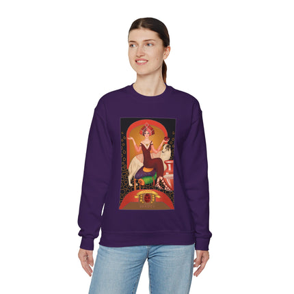 January & Garnet (from the Gem Series) by Sofia Chiostri Heavy Blend™ Crewneck Sweatshirt