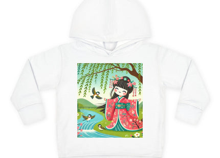 Sparrow Dance Geisha Fairy Toddler Pullover Fleece Hoodie