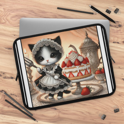 The Patisserie Kitten Laptop Sleeve – Sweet Charm & Storybook Delight