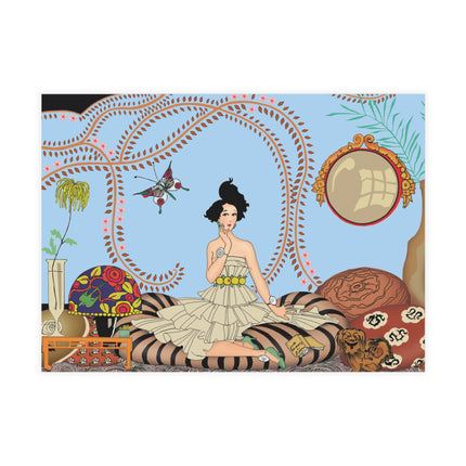 Minuit … ou l’appartement à la mode by George Barbier Postcard Bundles (envelopes included) - Bundles of 10, 30, 50 Pieces