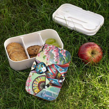 Cyberpunk Geisha Bento Lunch Box