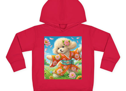 Chrysanthemum Meadow Play Toddler Pullover Fleece Hoodie