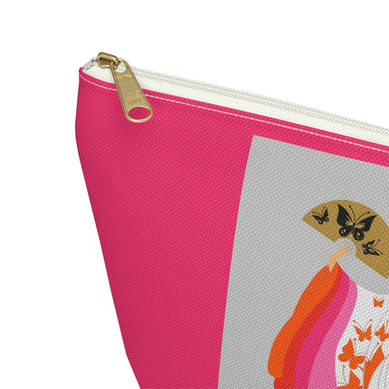 Butterfly Kimono Cosmetic Bag – Elegant Japanese Fantasy & Whimsical Grace