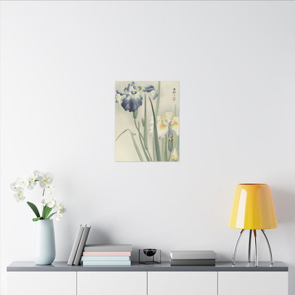 Irises in Bloom by Ohara Koson – Japanese Elegance