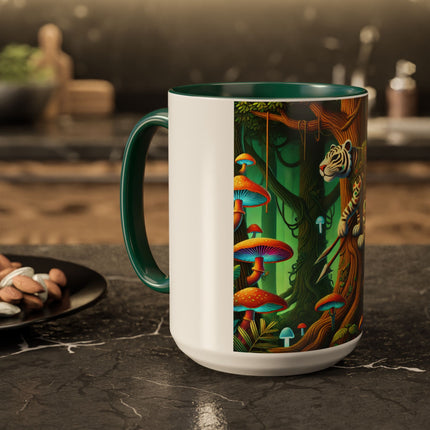 Silent Stripes Colorful Mugs (11oz, 15oz)