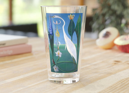 The White Heron by Joseph Stella Glass, 16oz