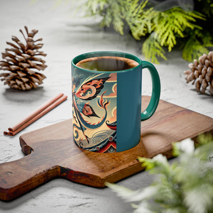 Dragon Fairy of the Temple Colorful Mugs (11oz, 15oz)