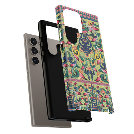 Colorful Flower Pattern by Owen Jones Phone Cases