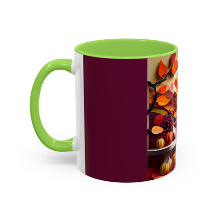 Shih Tzu at an Autumn Colorful Mugs (11oz, 15oz)