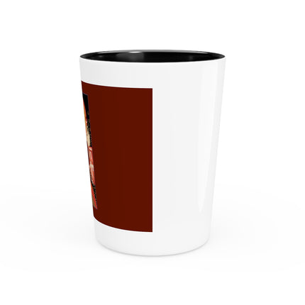 January & Garnet (from the Gem Series) by Sofia Chiostri Ceramic Shot Glass