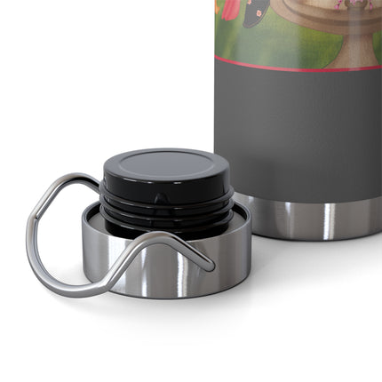 A Dance of Colors and Serenity by Carlo Chiostri Copper Vacuum Insulated Bottle, 22oz