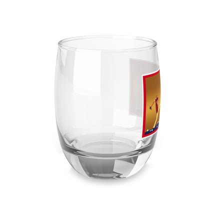 Crack-Up Comedy: The Great Egg Duel Whiskey Glass