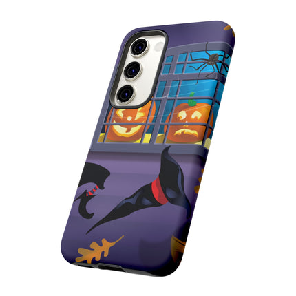 Whimsical Halloween Mischief Phone Cases