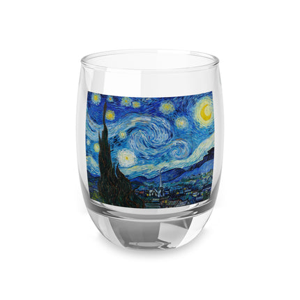 The Starry Night by Vincent Van Gogh Whiskey Glass