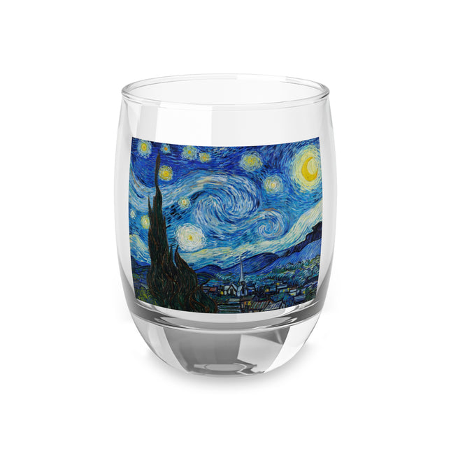 The Starry Night by Vincent Van Gogh Whiskey Glass