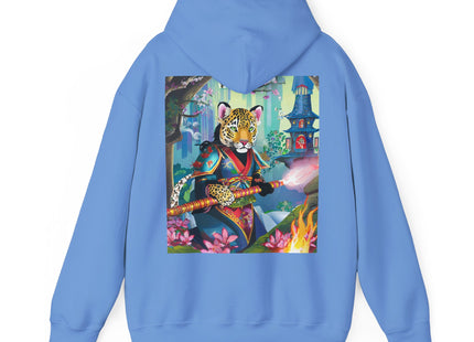 Cyberpunk Leopard – Heavy Blend™ Hooded Sweatshirt