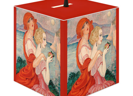 Sur la Route d'Anacapri by Gerda Wegener Light Cube Lamp