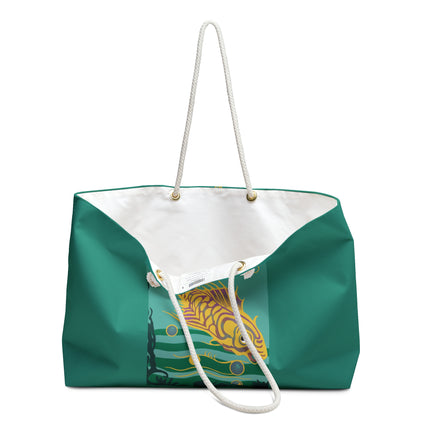 Golden Serenity Weekender Bag