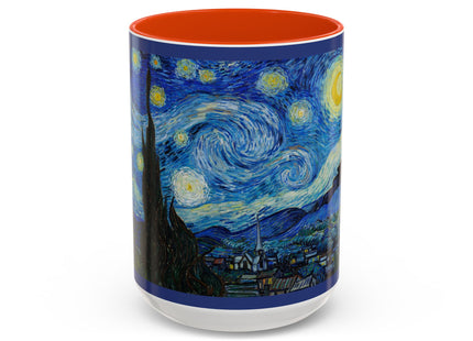 The Starry Night by Vincent Van Gogh Colorful Mugs (11oz, 15oz)
