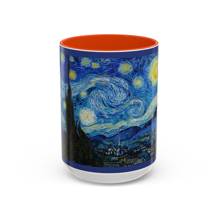 The Starry Night by Vincent Van Gogh Colorful Mugs (11oz, 15oz)