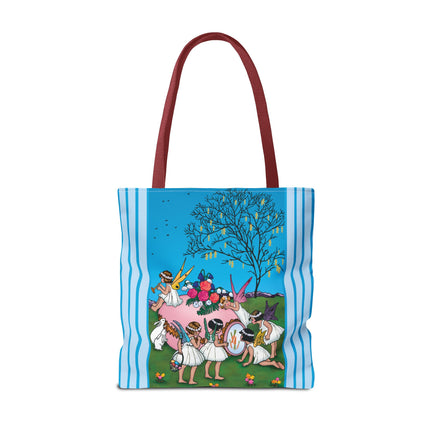 Enchanted Easter Gathering Tote Bag (AOP)