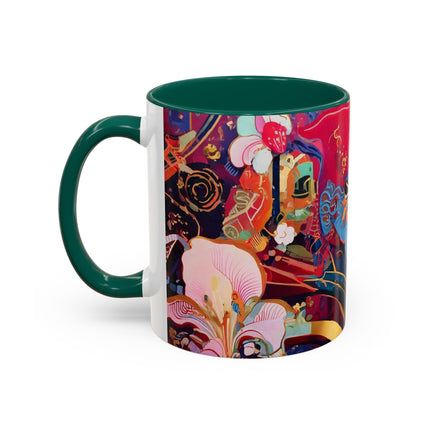 Ethereal Irises Colorful Mugs (11oz, 15oz)