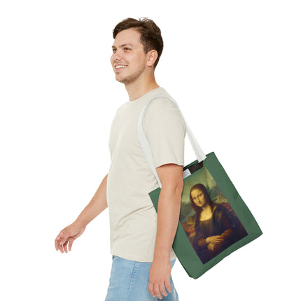 Mona Lisa by Leonardo da Vinci Tote Bag (AOP)