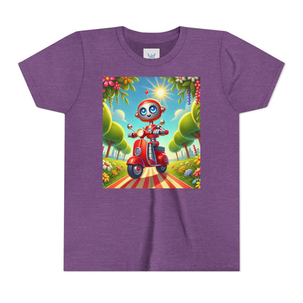 The Traveling Robot Youth Short Sleeve Tee