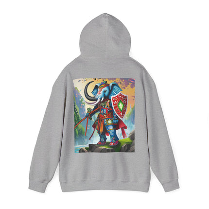 Cyberpunk Elephant – Heavy Blend™ Hooded Sweatshirt