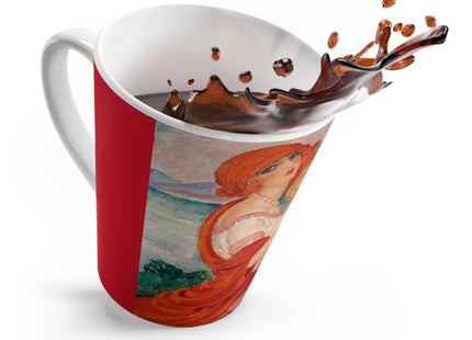 Sur la Route d'Anacapri by Gerda Wegener Latte Mug