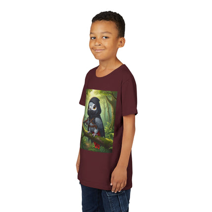 The African Grey Sentinel Youth Short Sleeve Tee