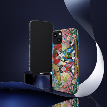 Kimono Kitties Phone Cases