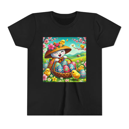 Geisha Kitten’s Easter Delight Youth Short Sleeve Tee
